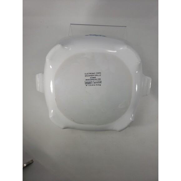 Corning Ware  Oven Browner Grill 68-8000 Made for Montgomery Ward VTG *No Lid* - Picture 9 of 11